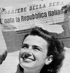 Copertina della news 25 maggio @BOLOGNA, W la Repubblica. 2 giugno 1946