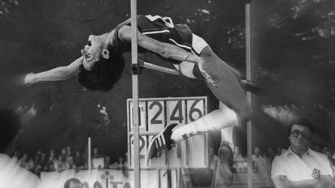 Cover articolo 4 agosto 1978:<br>Il record mondiale di Sara Simeoni