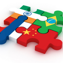 Cover articolo Andrea GOLDSTEIN, Bric. Brasile, Russia, India, Cina alla guida dell'economia globale